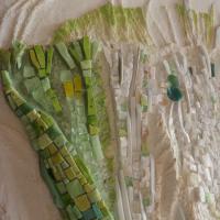 Mosaïque-ParayleMonial-ElisabethRagon - Tapis vert