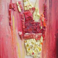 Peinture et Mosaïque- Elisabeth Ragon