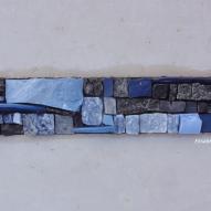 Détail croix en mosaïque