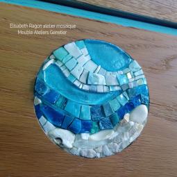 Médaillon sur tiroir - Elisabeth Ragon