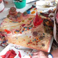 Stage Peinture, matière & mosaïque - Atelier Mosaïque Elisabeth Ragon