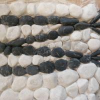 Mosaïque calade, école du Careï (Menton).