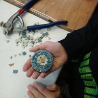 Atelier découverte avec les élèves de l'école Gabrielle Colette de Chauffailles.