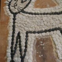 Mosaïque calade, école du Careï (Menton).