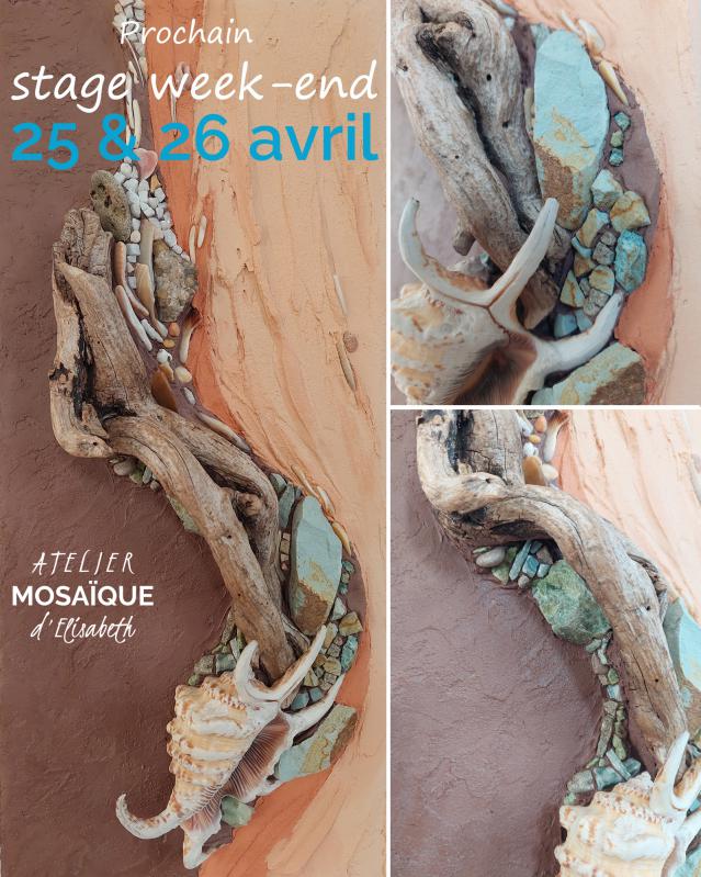 Stage week-end mosaïque . Paray-le-Monial